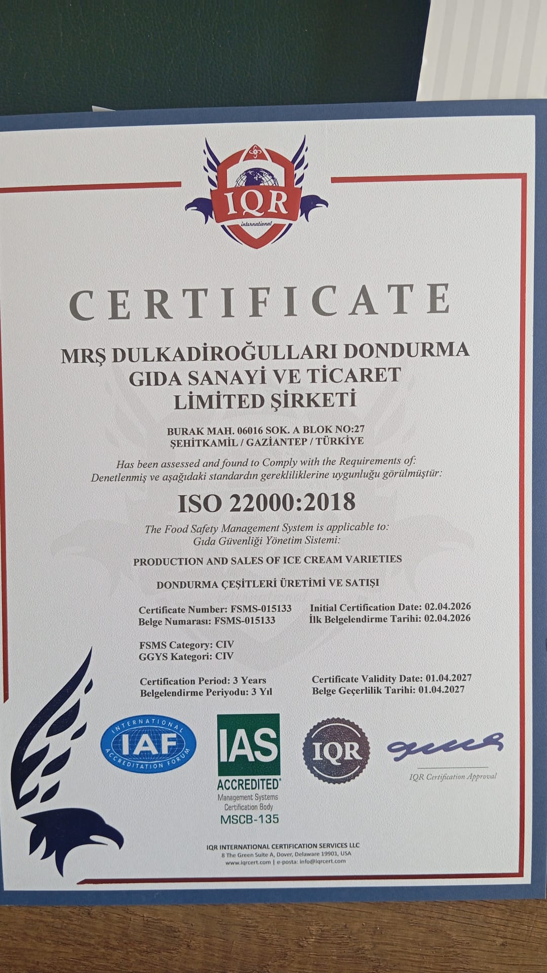 ISO 9001 2018